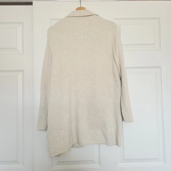 Quince 100% Organic Cotton Knit Blazer Size Large - Picture 3 of 9